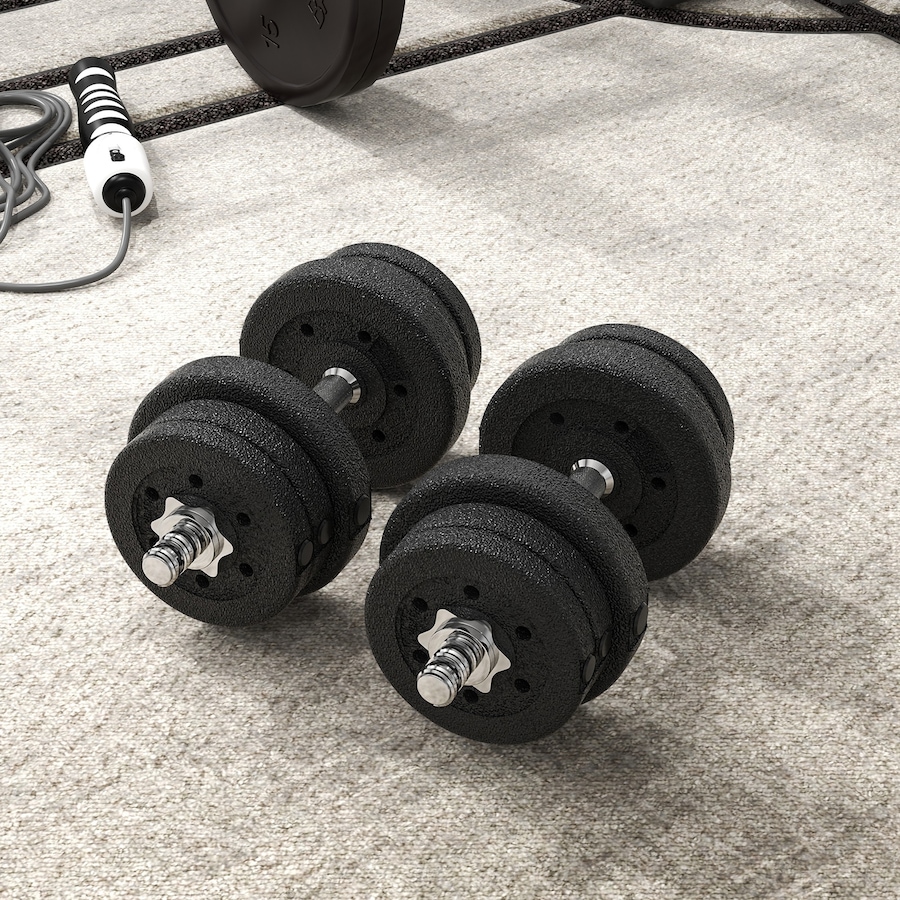 Image 993112_ALTMORE23.jpg, Product 993-112 / Price $64.99, Soozier 2-in-1 Adjustable Dumbbells Weight Set for Body Fitness from Soozier on TSC.ca's Health & Fitness department