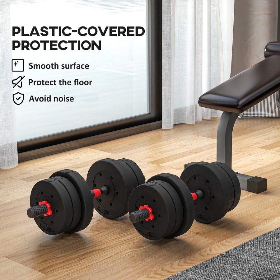 Image 993112_ALTMORE39.jpg, Product 993-112 / Price $64.99, Soozier 2-in-1 Adjustable Dumbbells Weight Set for Body Fitness from Soozier on TSC.ca's Health & Fitness department