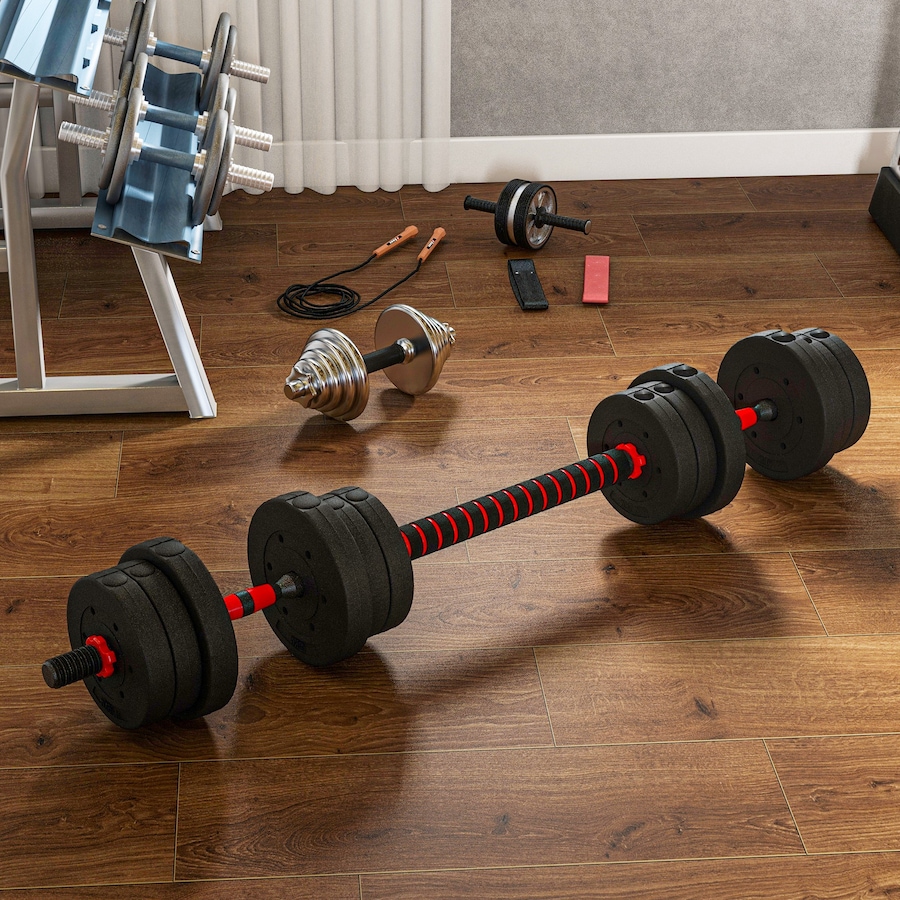 Image 993112_ALTMORE40.jpg, Product 993-112 / Price $64.99, Soozier 2-in-1 Adjustable Dumbbells Weight Set for Body Fitness from Soozier on TSC.ca's Health & Fitness department