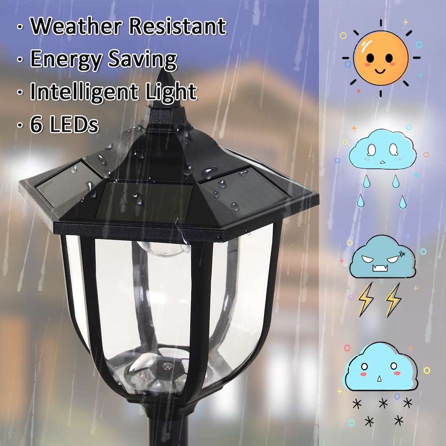 Image 993123_ALTMORE6.jpg, Product 993-123 / Price $64.41, Outsunny 70" Solar Lamp Post Light from Outsunny on TSC.ca's Home & Garden department