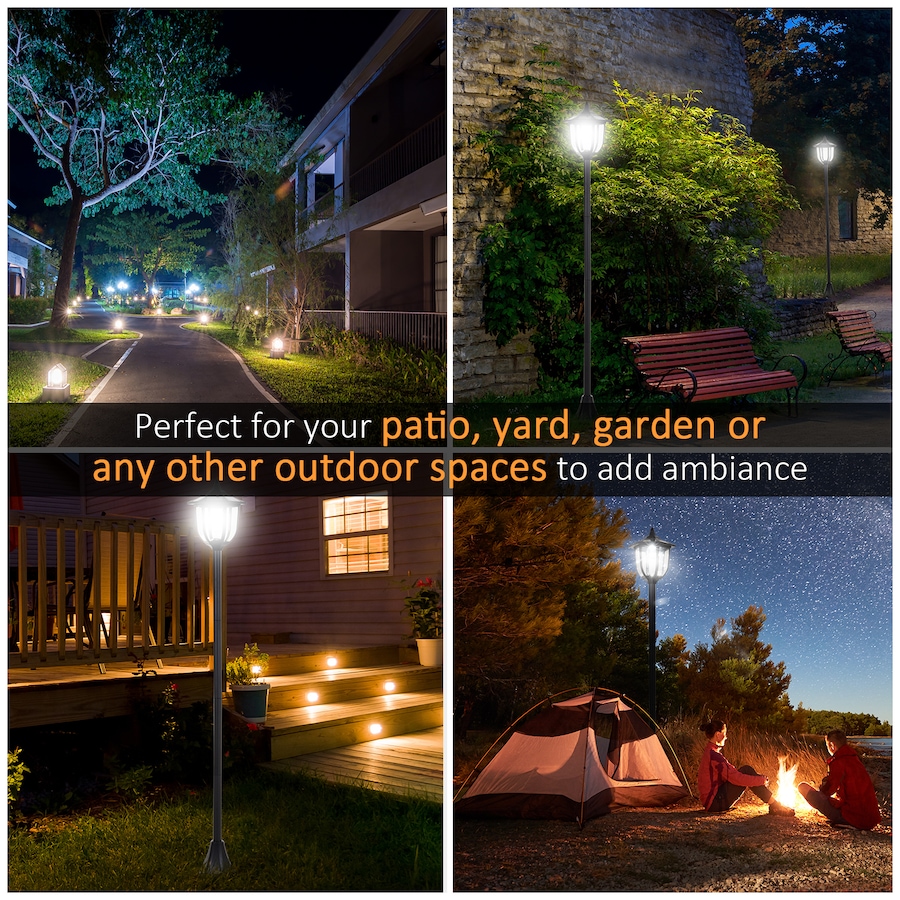 Image 993123_ALTMORE8.jpg, Product 993-123 / Price $64.41, Outsunny 70" Solar Lamp Post Light from Outsunny on TSC.ca's Home & Garden department