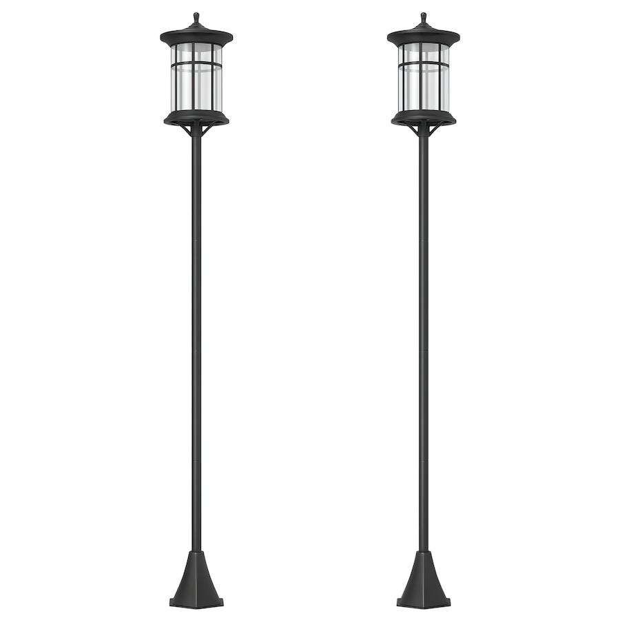 Image 993126.png, Product 993-126 / Price $119.99, Outsunny 72" Solar Post Light, IP44 LED Outdoor Street Light, 2 Pack from Outsunny on TSC.ca's Home & Garden department