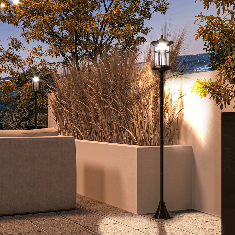 Image 993126_ALTMORE2.jpg, Product 993-126 / Price $119.99, Outsunny 72" Solar Post Light, IP44 LED Outdoor Street Light, 2 Pack from Outsunny on TSC.ca's Home & Garden department