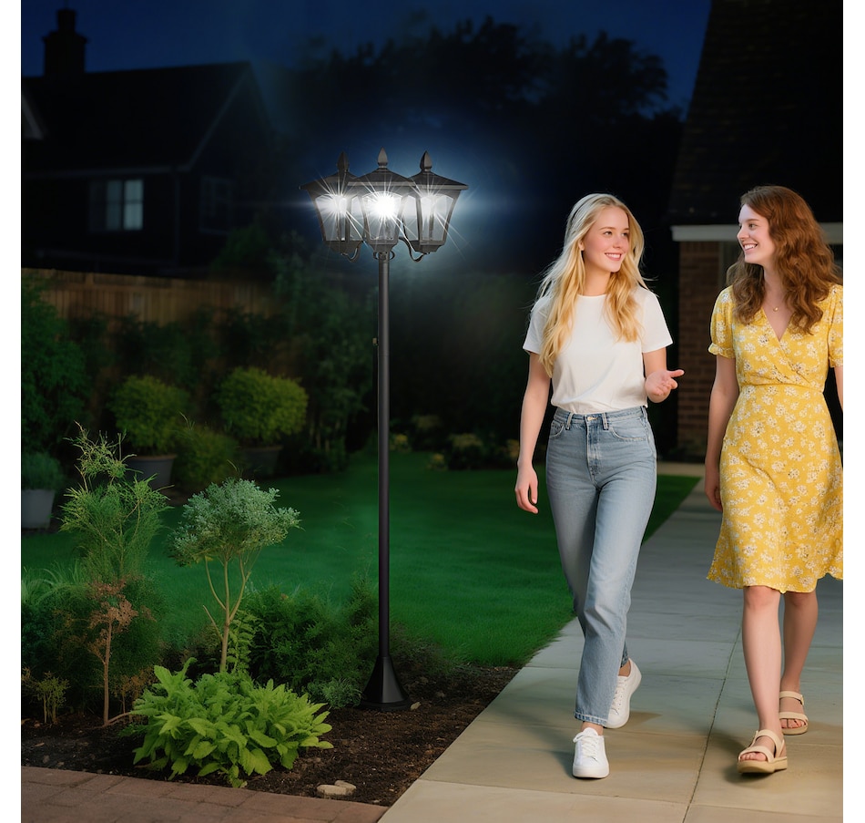 Image 993127_ALTMORE2.jpg, Product 993-127 / Price $104.99, Outsunny TripleSolar Post Lights from Outsunny on TSC.ca's Home & Garden department