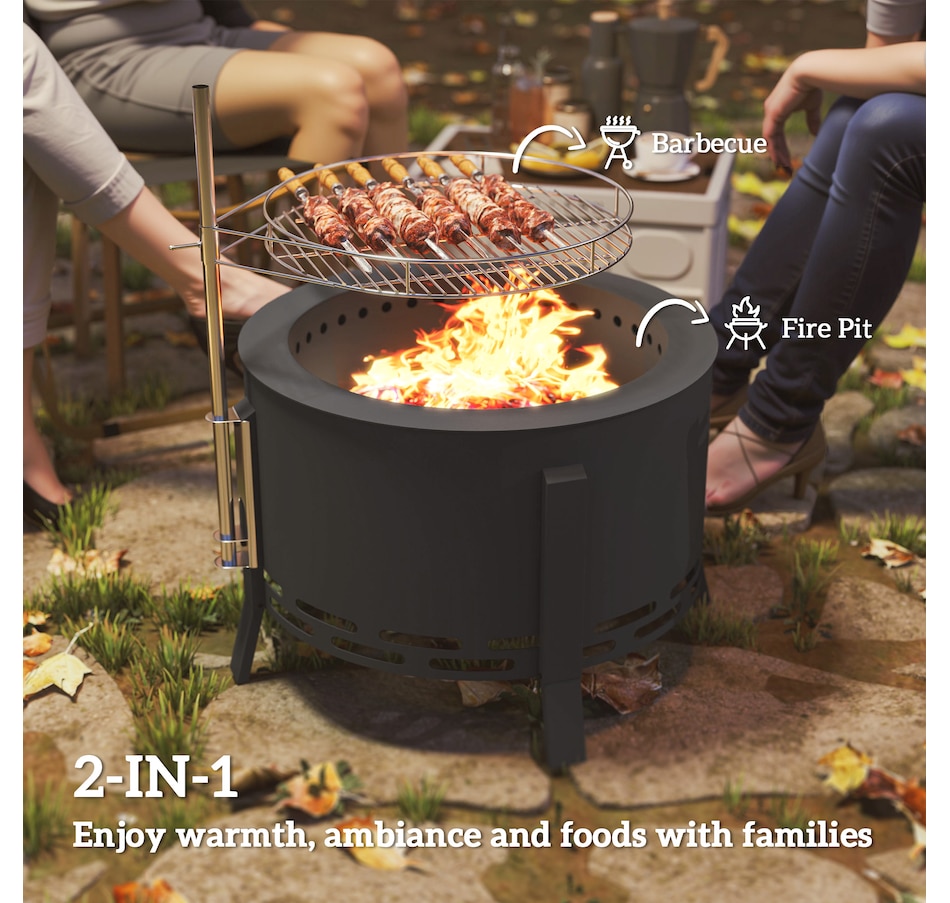 Image 993153_ALTMORE4.jpg, Product 993-153 / Price $164.99, Outsunny Outdoor Fire Pit from Outsunny on TSC.ca's department