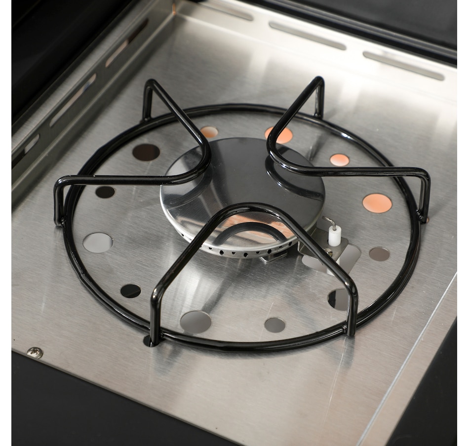 Image 993179_ALTMORE8.jpg, Product 993-179 / Price $349.99, Outsunny Propane Gas Grill, 40,000 BTU Outdoor BBQ Grill Cart, Black from Outsunny on TSC.ca's department