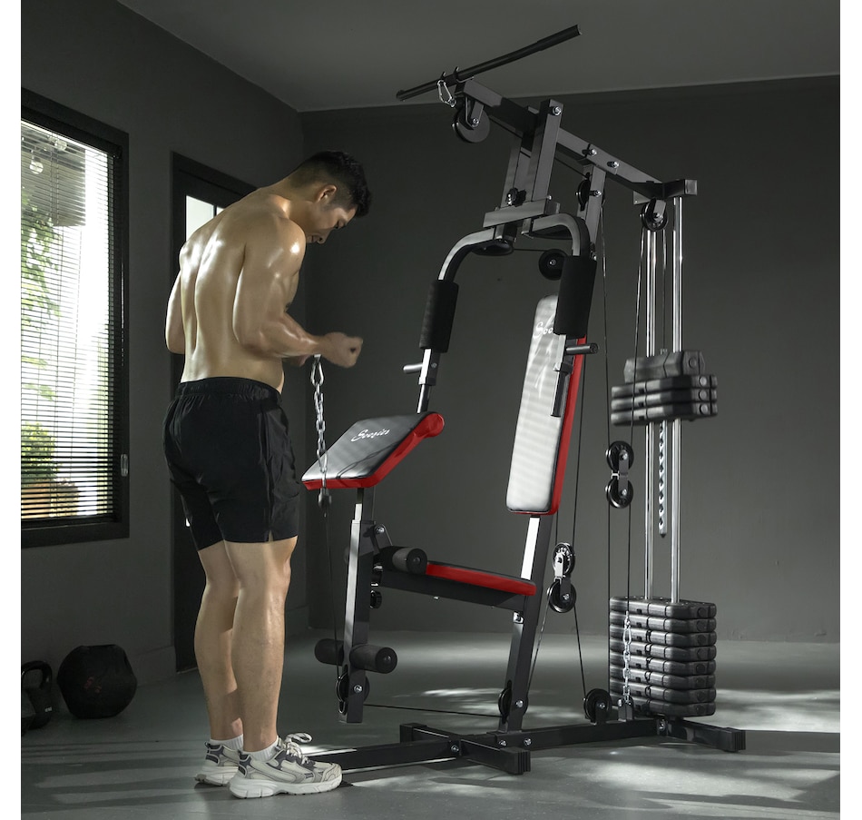 Image 993208_ALTMORE44.jpg, Product 993-208 / Price $549.99 - $559.99, Soozier Home Gym Equipment Weight Training Machine from Soozier on TSC.ca's Health & Fitness department