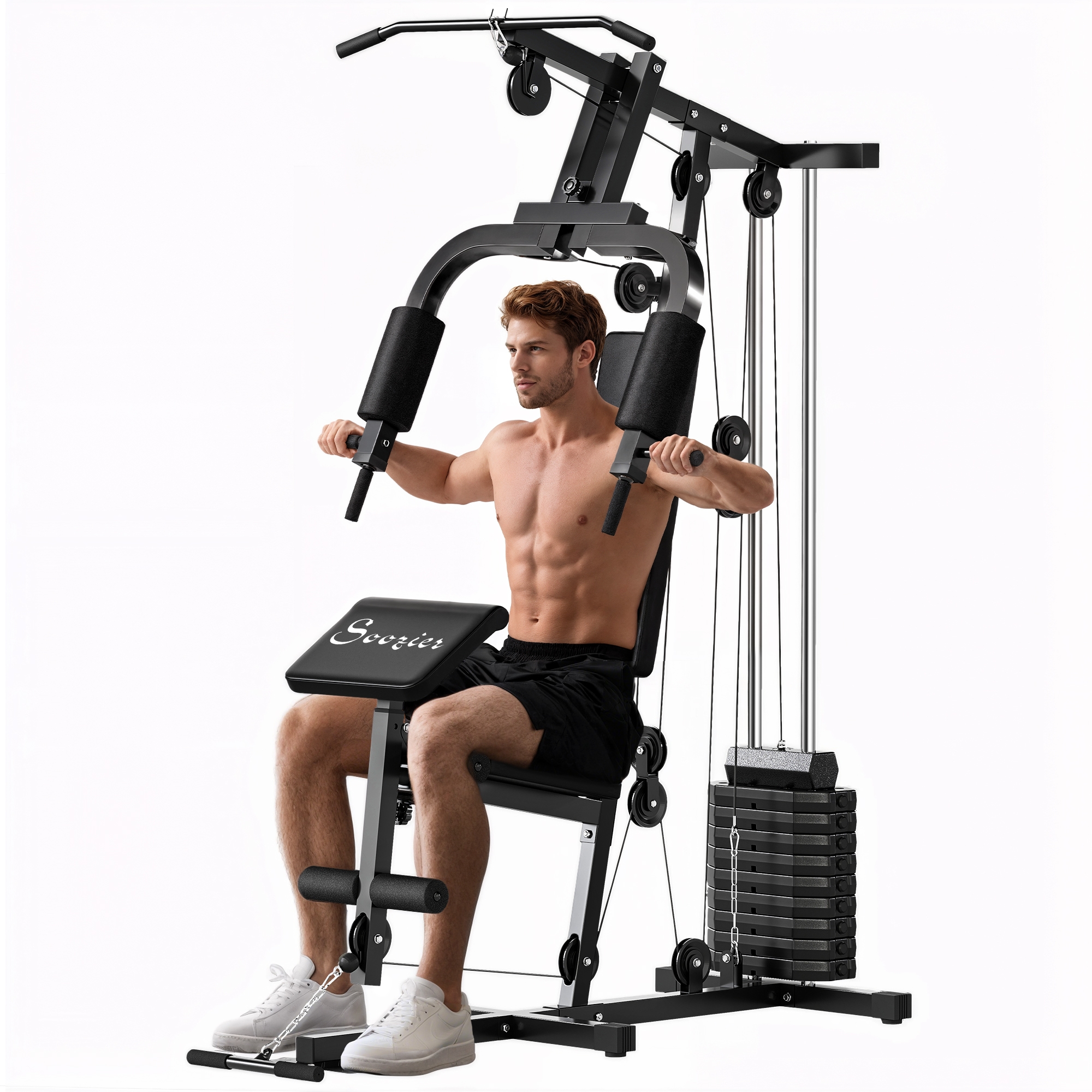 A*h様 TuffStuff Fitness ケーブルマシン 本体 TuffStuff Fitness Six Pak X Functional Trainer - TSC.ca