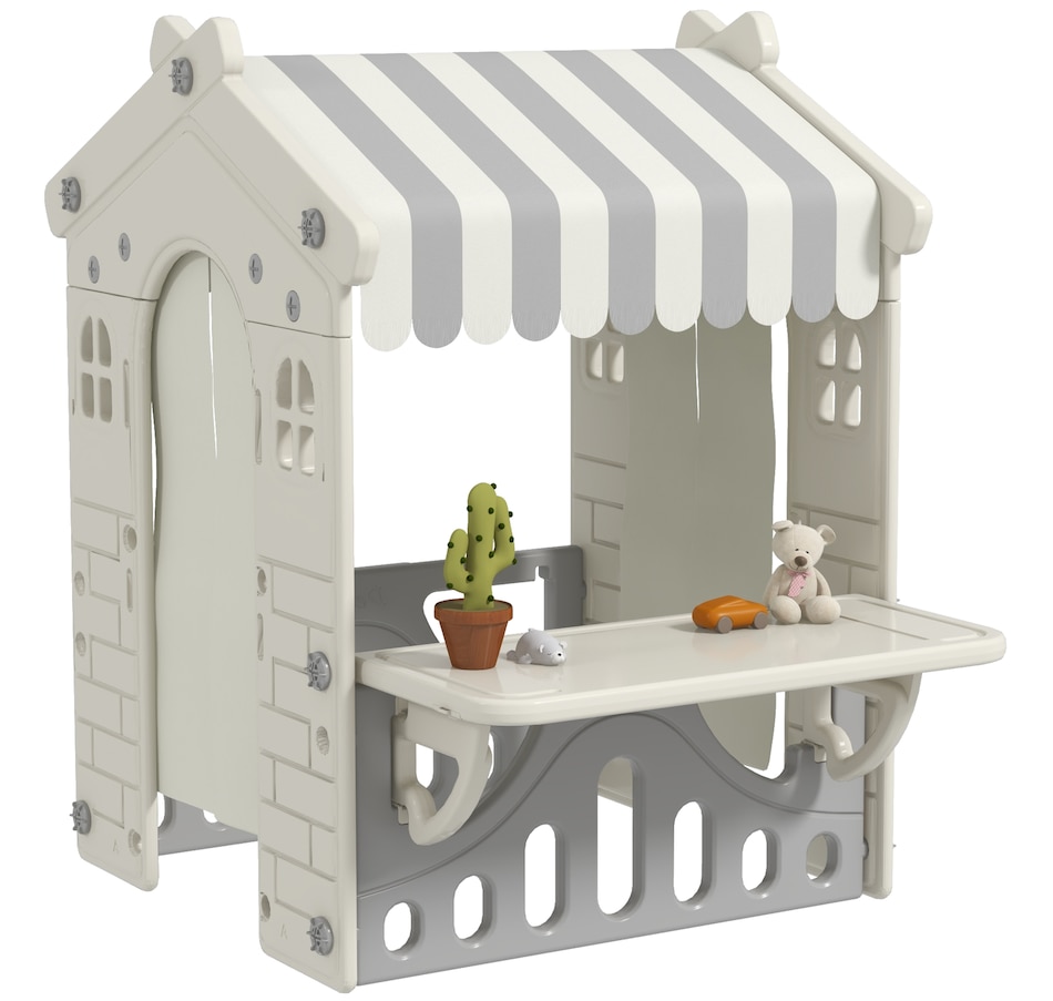 Image 993215.jpg, Product 993-215 / Price $109.99, Qaba Kids Playhouse, Indoor Sleek Play House, for Ages 1-6 Years from Qaba on TSC.ca's Home & Garden department