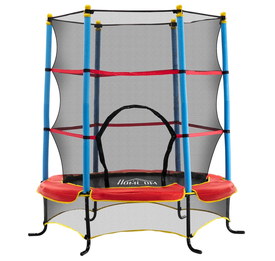 Image 993222.jpg, Product 993-222 / Price $98.99, Qaba Kids Trampoline, Indoor Outdoor Exercise Fitness Equipment, Multi-coloured from Qaba on TSC.ca's Home & Garden department