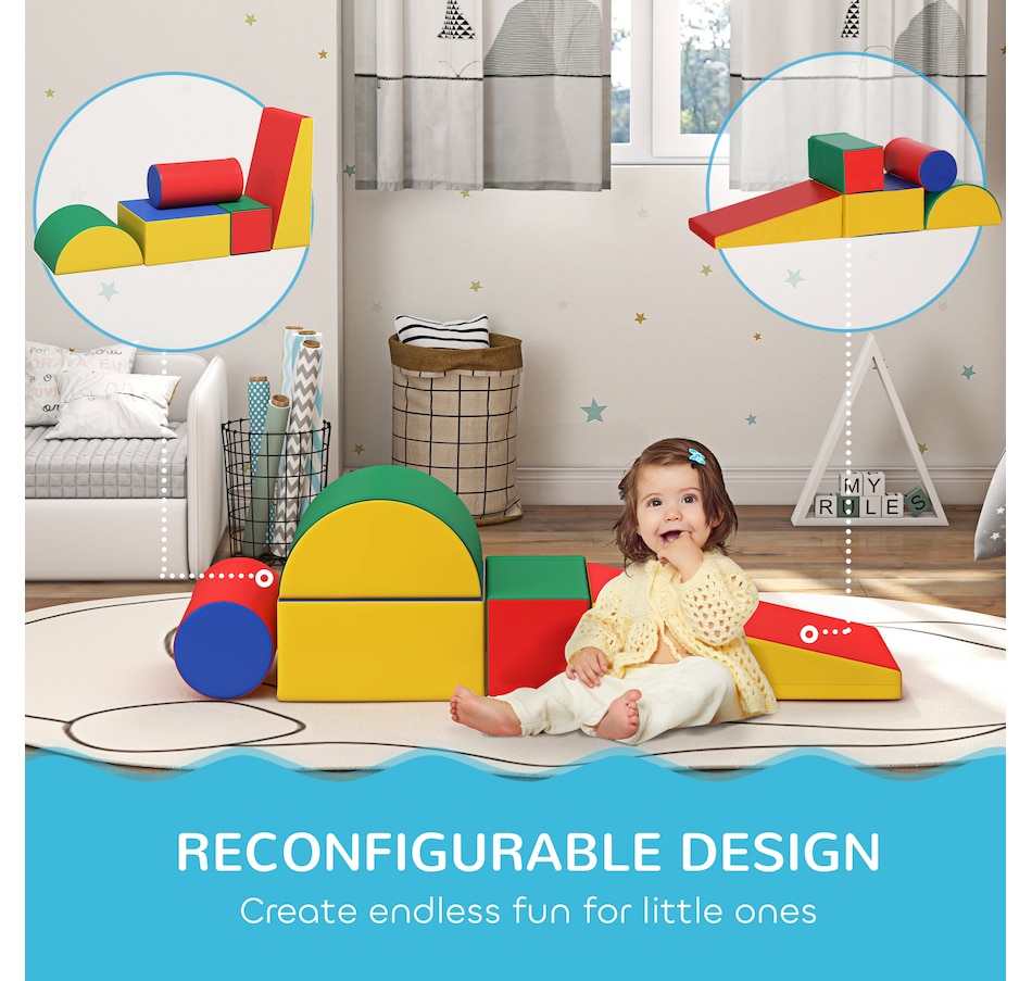 Image 993223_ALTMORE5.jpg, Product 993-223 / Price $99.99, Soozier 5 Piece Climb and Crawl Activity Playset for 1-3 Years Old from Soozier on TSC.ca's Home & Garden department