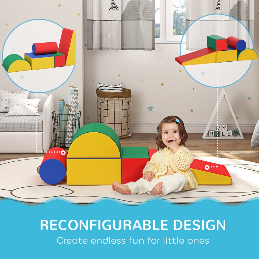Image 993223_ALTMORE5.jpg, Product 993-223 / Price $89.99, Soozier 5 Piece Climb and Crawl Activity Playset for 1-3 Years Old from Soozier on TSC.ca's Home & Garden department
