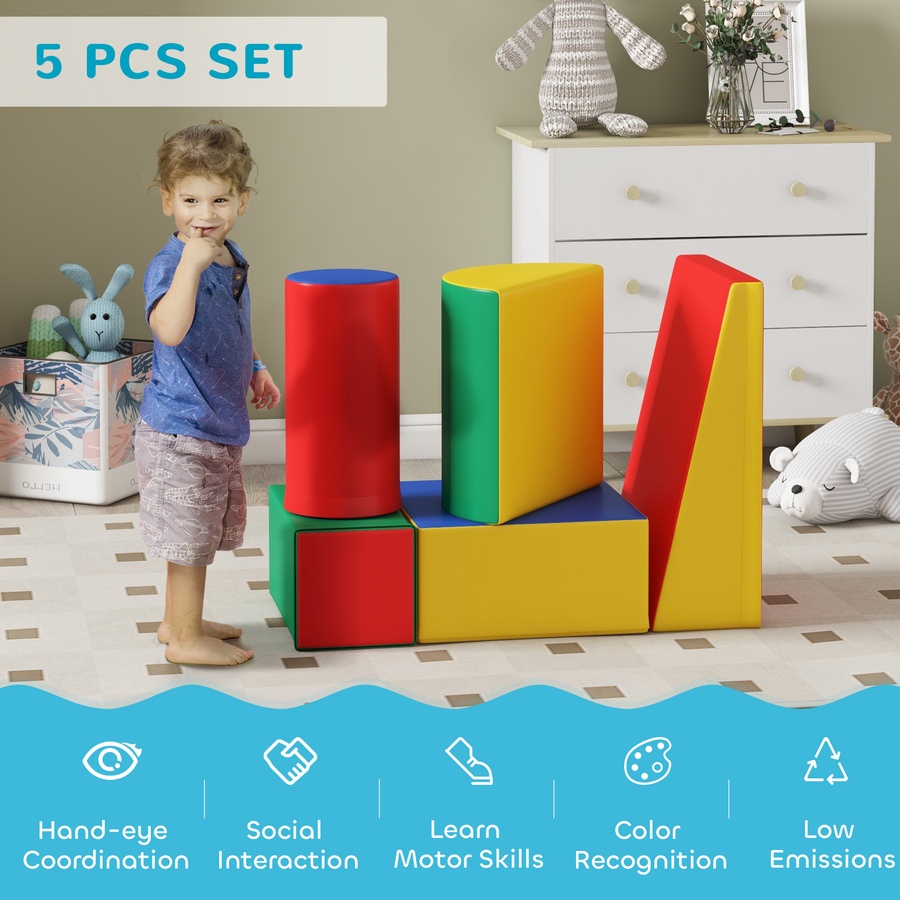 Image 993223_ALTMORE7.jpg, Product 993-223 / Price $89.99, Soozier 5 Piece Climb and Crawl Activity Playset for 1-3 Years Old from Soozier on TSC.ca's Home & Garden department