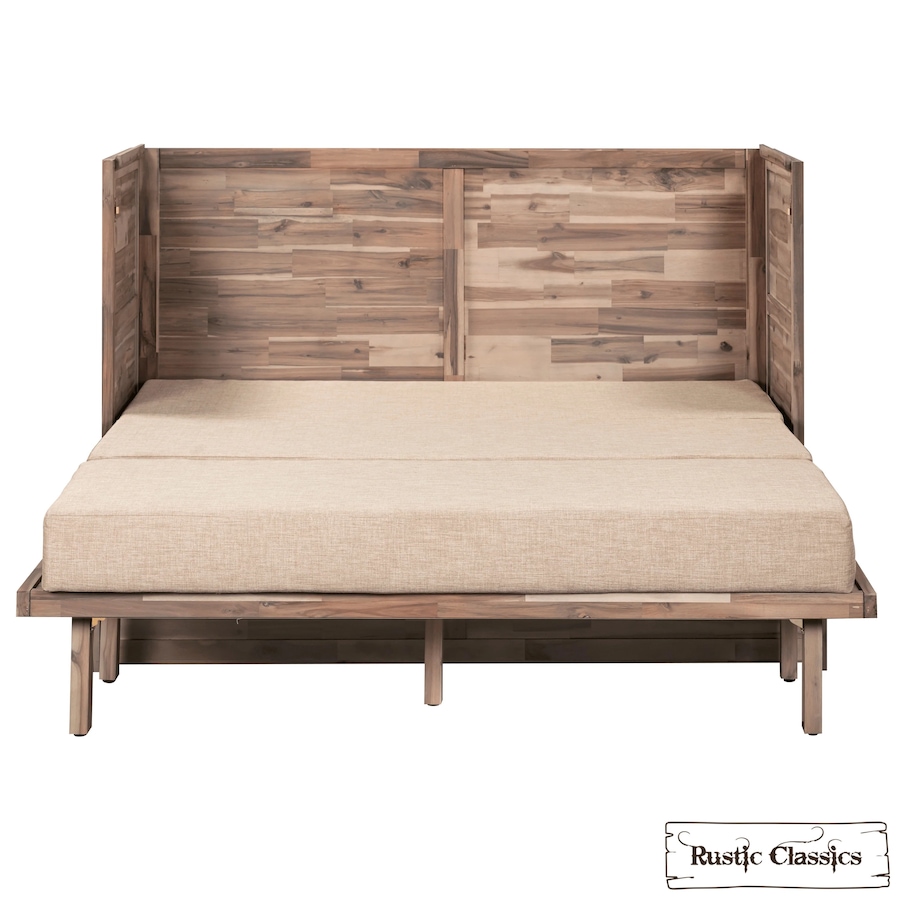 Image 993224_ALTMORE10.jpg, Product 993-224 / Price $2,179.99, Rustic Classics Stow Queen Size Murphy Bed Cabinet with Gel Memory Foam Mattress from Rustic Classics on TSC.ca's Home & Garden department