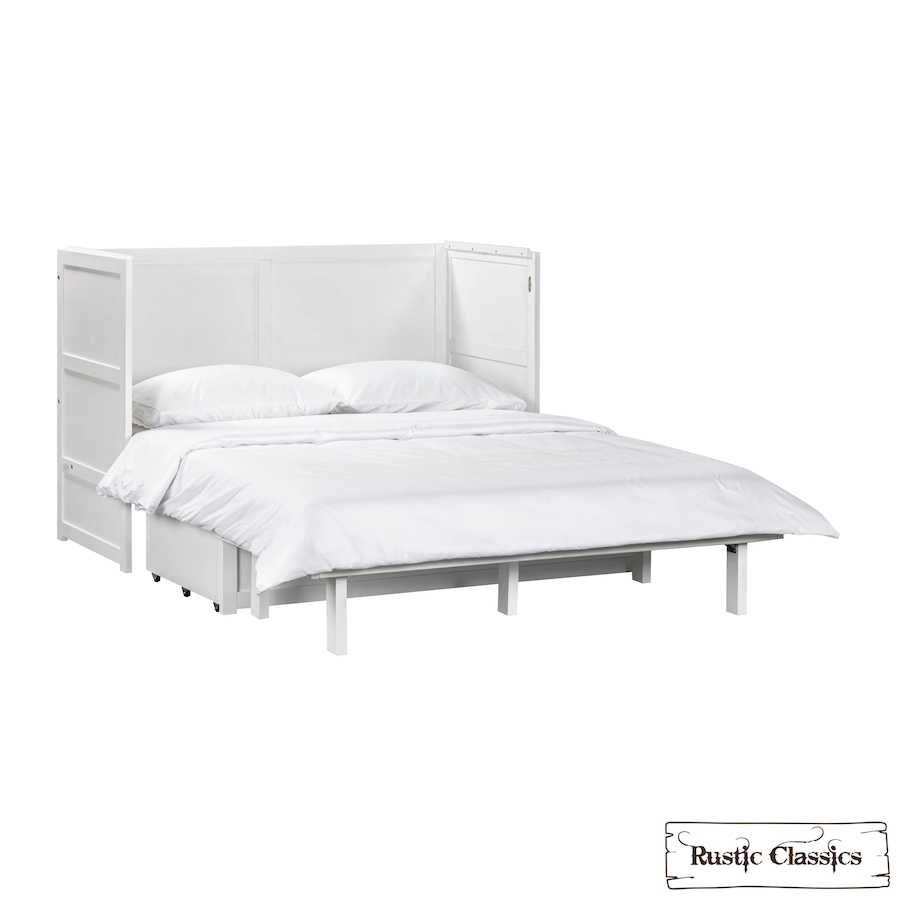 Image 993224_ALTMORE13.jpg, Product 993-224 / Price $2,179.99, Rustic Classics Stow Queen Size Murphy Bed Cabinet with Gel Memory Foam Mattress from Rustic Classics on TSC.ca's Home & Garden department