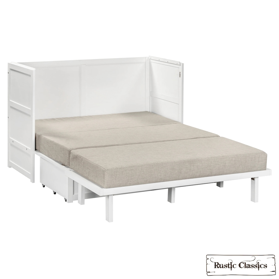 Image 993224_ALTMORE19.jpg, Product 993-224 / Price $2,179.99, Rustic Classics Stow Queen Size Murphy Bed Cabinet with Gel Memory Foam Mattress from Rustic Classics on TSC.ca's Home & Garden department