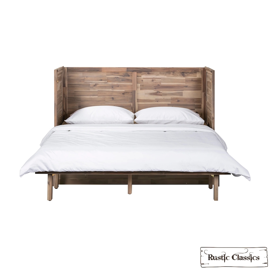 Image 993224_ALTMORE2.jpg, Product 993-224 / Price $2,179.99, Rustic Classics Stow Queen Size Murphy Bed Cabinet with Gel Memory Foam Mattress from Rustic Classics on TSC.ca's Home & Garden department