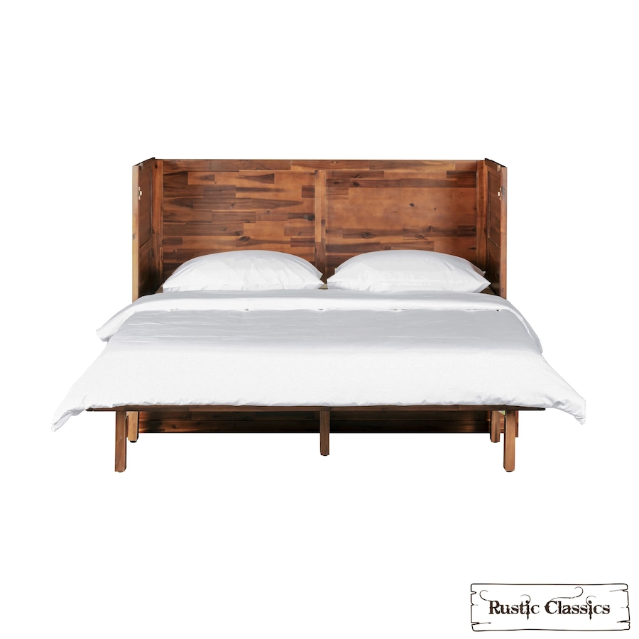 Image 993224_ALTMORE32.jpg, Product 993-224 / Price $2,179.99, Rustic Classics Stow Queen Size Murphy Bed Cabinet with Gel Memory Foam Mattress from Rustic Classics on TSC.ca's Home & Garden department