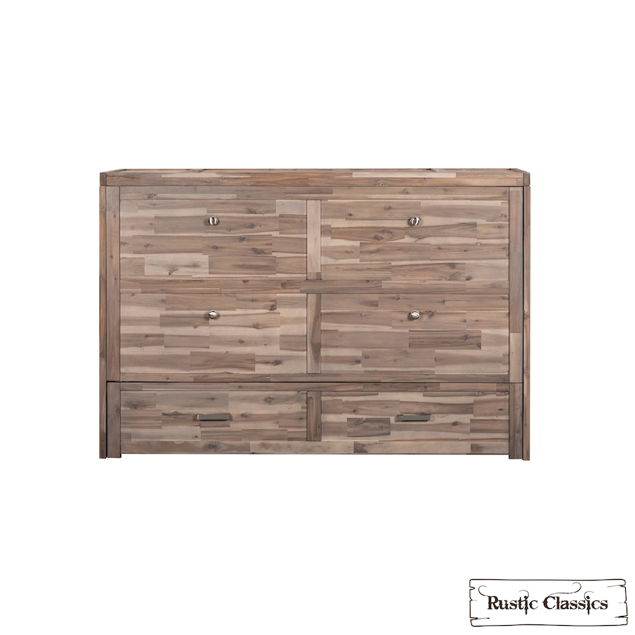 Image 993224_ALTMORE4.jpg, Product 993-224 / Price $2,179.99, Rustic Classics Stow Queen Size Murphy Bed Cabinet with Gel Memory Foam Mattress from Rustic Classics on TSC.ca's Home & Garden department