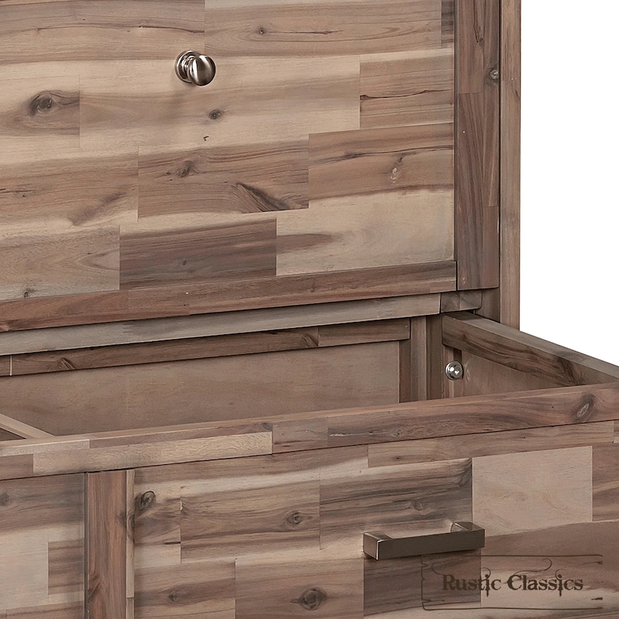 Image 993224_ALTMORE45.jpg, Product 993-224 / Price $2,179.99, Rustic Classics Stow Queen Size Murphy Bed Cabinet with Gel Memory Foam Mattress from Rustic Classics on TSC.ca's Home & Garden department