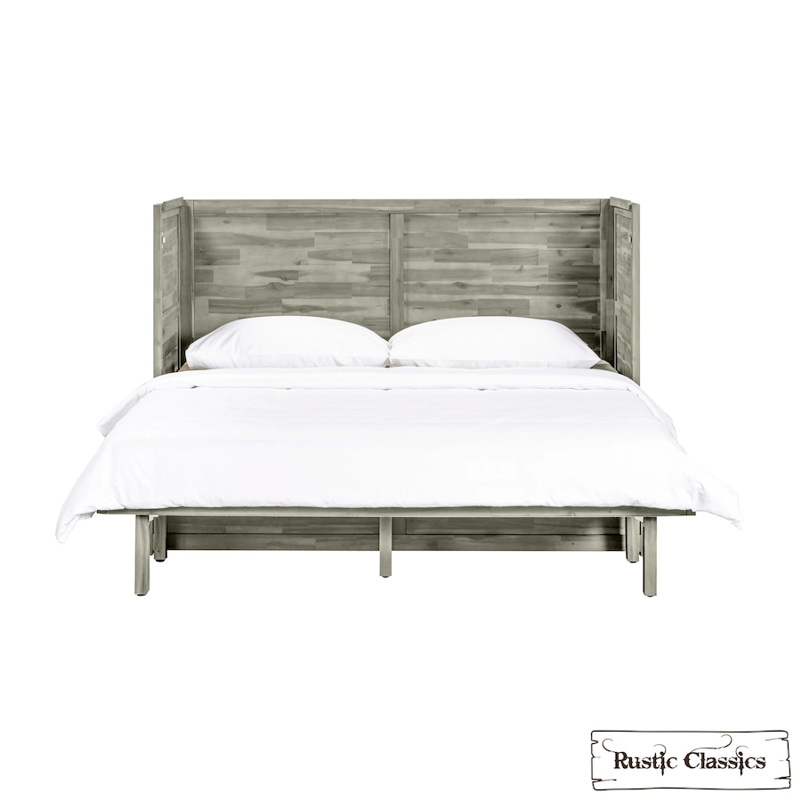 Image 993224_ALTMORE48.jpg, Product 993-224 / Price $2,179.99, Rustic Classics Stow Queen Size Murphy Bed Cabinet with Gel Memory Foam Mattress from Rustic Classics on TSC.ca's Home & Garden department