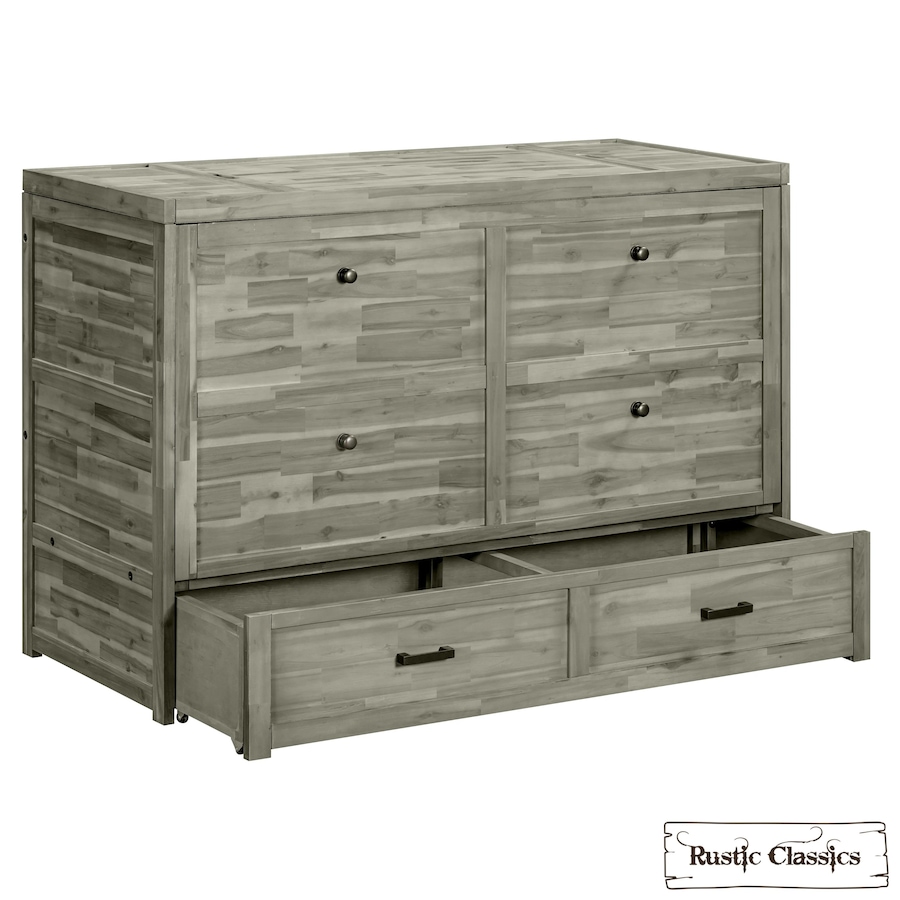 Image 993224_ALTMORE52.jpg, Product 993-224 / Price $2,179.99, Rustic Classics Stow Queen Size Murphy Bed Cabinet with Gel Memory Foam Mattress from Rustic Classics on TSC.ca's Home & Garden department