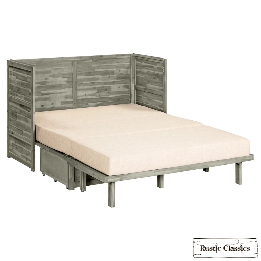 Image 993224_ALTMORE55.jpg, Product 993-224 / Price $2,179.99, Rustic Classics Stow Queen Size Murphy Bed Cabinet with Gel Memory Foam Mattress from Rustic Classics on TSC.ca's Home & Garden department