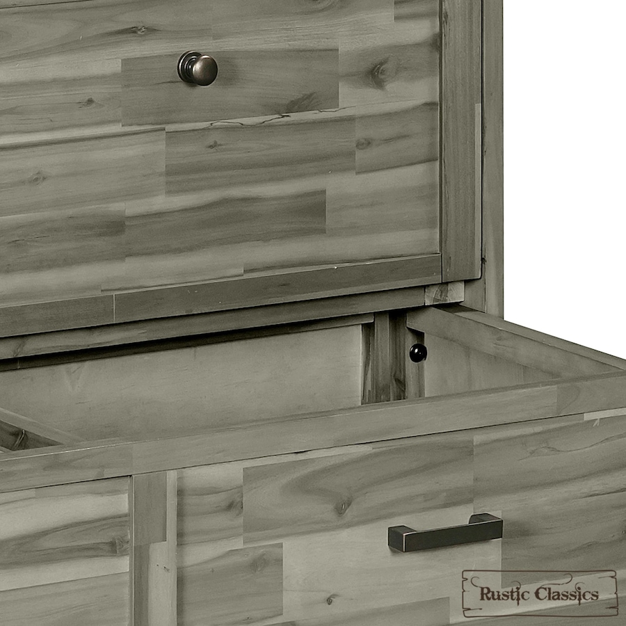 Image 993224_ALTMORE57.jpg, Product 993-224 / Price $2,179.99, Rustic Classics Stow Queen Size Murphy Bed Cabinet with Gel Memory Foam Mattress from Rustic Classics on TSC.ca's Home & Garden department