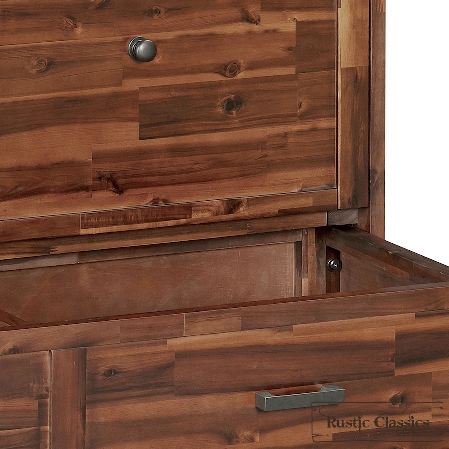 Image 993224_ALTMORE58.jpg, Product 993-224 / Price $2,179.99, Rustic Classics Stow Queen Size Murphy Bed Cabinet with Gel Memory Foam Mattress from Rustic Classics on TSC.ca's Home & Garden department