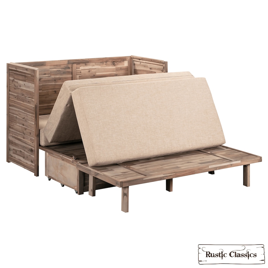 Image 993224_ALTMORE8.jpg, Product 993-224 / Price $2,179.99, Rustic Classics Stow Queen Size Murphy Bed Cabinet with Gel Memory Foam Mattress from Rustic Classics on TSC.ca's Home & Garden department