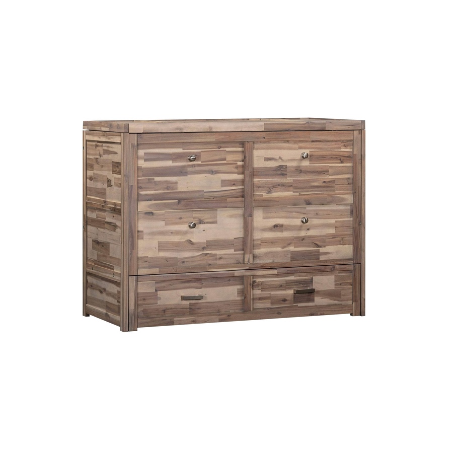 Image 993225_ALTMORE15.jpg, Product 993-225 / Price $2,069.99, Rustic Classics Stow Full Size Murphy Bed Cabinet with Gel Memory Foam Mattress from Rustic Classics on TSC.ca's Home & Garden department