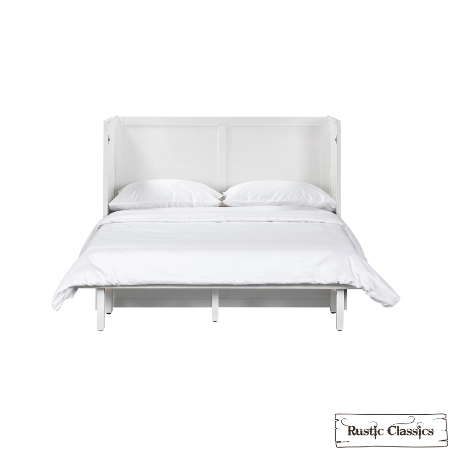 Image 993225_ALTMORE32.jpg, Product 993-225 / Price $2,069.99, Rustic Classics Stow Full Size Murphy Bed Cabinet with Gel Memory Foam Mattress from Rustic Classics on TSC.ca's Home & Garden department