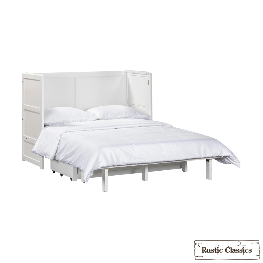 Image 993225_ALTMORE33.jpg, Product 993-225 / Price $2,069.99, Rustic Classics Stow Full Size Murphy Bed Cabinet with Gel Memory Foam Mattress from Rustic Classics on TSC.ca's Home & Garden department