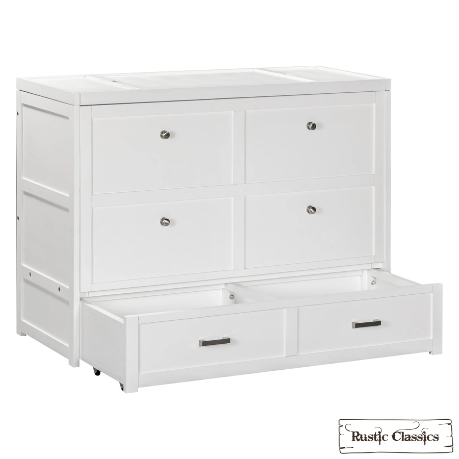 Image 993225_ALTMORE36.jpg, Product 993-225 / Price $2,069.99, Rustic Classics Stow Full Size Murphy Bed Cabinet with Gel Memory Foam Mattress from Rustic Classics on TSC.ca's Home & Garden department