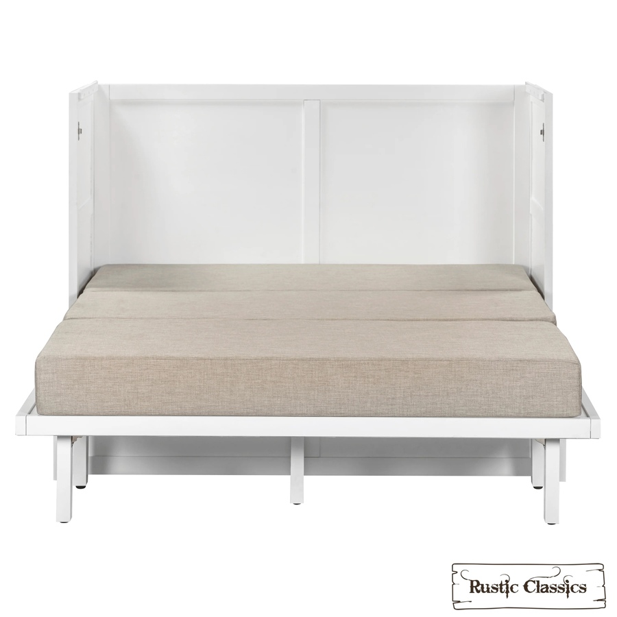 Image 993225_ALTMORE40.jpg, Product 993-225 / Price $2,069.99, Rustic Classics Stow Full Size Murphy Bed Cabinet with Gel Memory Foam Mattress from Rustic Classics on TSC.ca's Home & Garden department