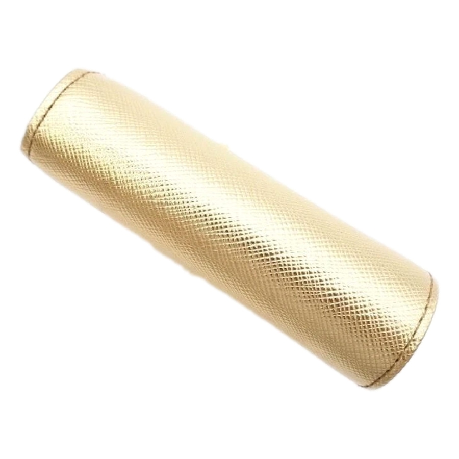 Image 993230_ALTMORE14.jpg, Product 993-230 / Price $1,216.00, Prada Saffiano Platino Gold Trifold Wallet Card Case with Zipper Coin Pouch from Prada on TSC.ca's Fashion department
