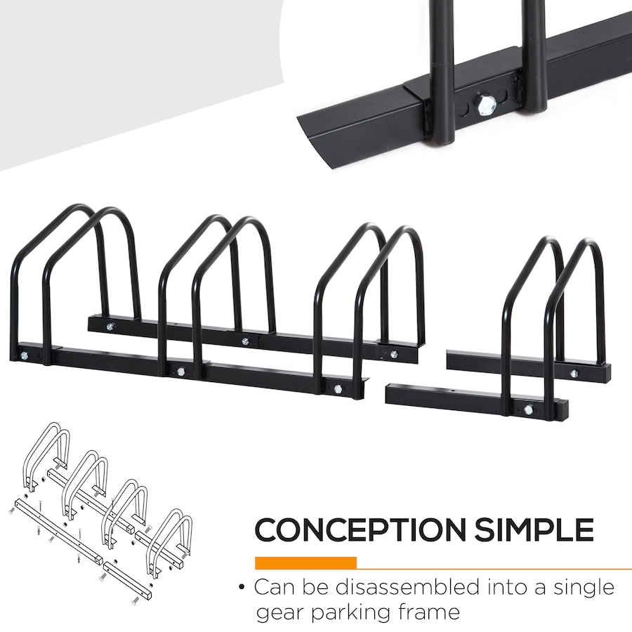 Image 993237_ALTMORE12.jpg, Product 993-237 / Price $66.99 - $79.99, Soozier Bicycle Floor Parking Rack for Indoor and Outdoor Use from Soozier on TSC.ca's Home & Garden department