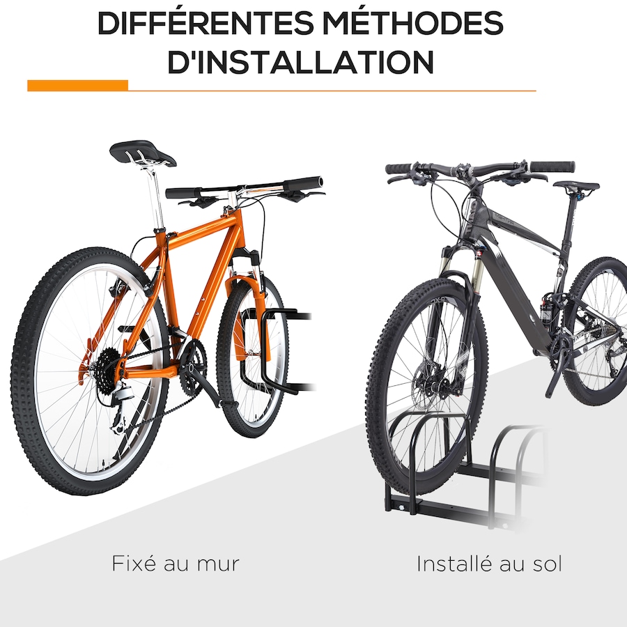 Image 993237_ALTMORE15.jpg, Product 993-237 / Price $66.99 - $79.99, Soozier Bicycle Floor Parking Rack for Indoor and Outdoor Use from Soozier on TSC.ca's Home & Garden department