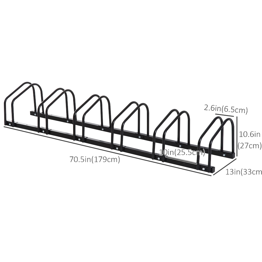 Image 993237_ALTMORE2.jpg, Product 993-237 / Price $66.99 - $79.99, Soozier Bicycle Floor Parking Rack for Indoor and Outdoor Use from Soozier on TSC.ca's Home & Garden department