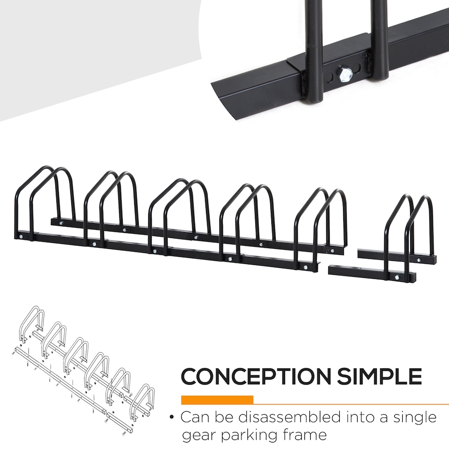 Image 993237_ALTMORE4.jpg, Product 993-237 / Price $66.99 - $79.99, Soozier Bicycle Floor Parking Rack for Indoor and Outdoor Use from Soozier on TSC.ca's Home & Garden department