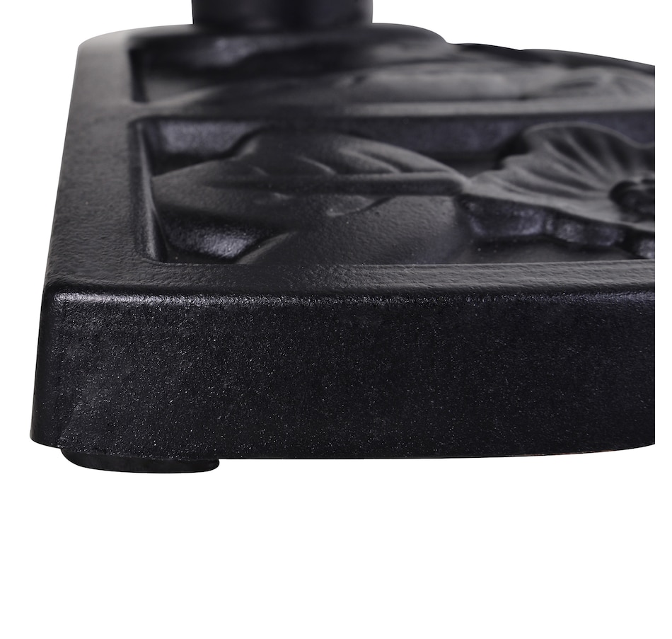 Image 993246_ALTMORE7.jpg, Product 993-246 / Price $59.99, Outsunny 20 lbs Half Round Patio Umbrella from Outsunny on TSC.ca's Home & Garden department