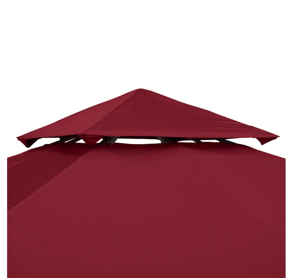 Image 993258_ALTMORE32.jpg, Product 993-258 / Price $57.99 - $69.99, Outsunny 10' x 10' Square 2-Tier Gazebo Canopy from Outsunny on TSC.ca's Home & Garden department