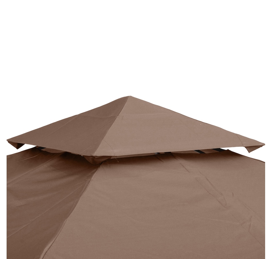 Image 993258_ALTMORE63.jpg, Product 993-258 / Price $57.99 - $69.99, Outsunny 10' x 10' Square 2-Tier Gazebo Canopy from Outsunny on TSC.ca's Home & Garden department