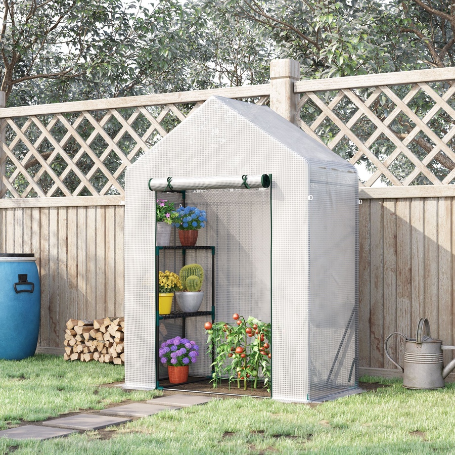Image 993275_ALTMORE1.jpg, Product 993-275 / Price $84.99, Outsunny Walk-in Greenhouse for Outdoor, Portable Gardening Plant Hot House from Outsunny on TSC.ca's Home & Garden department
