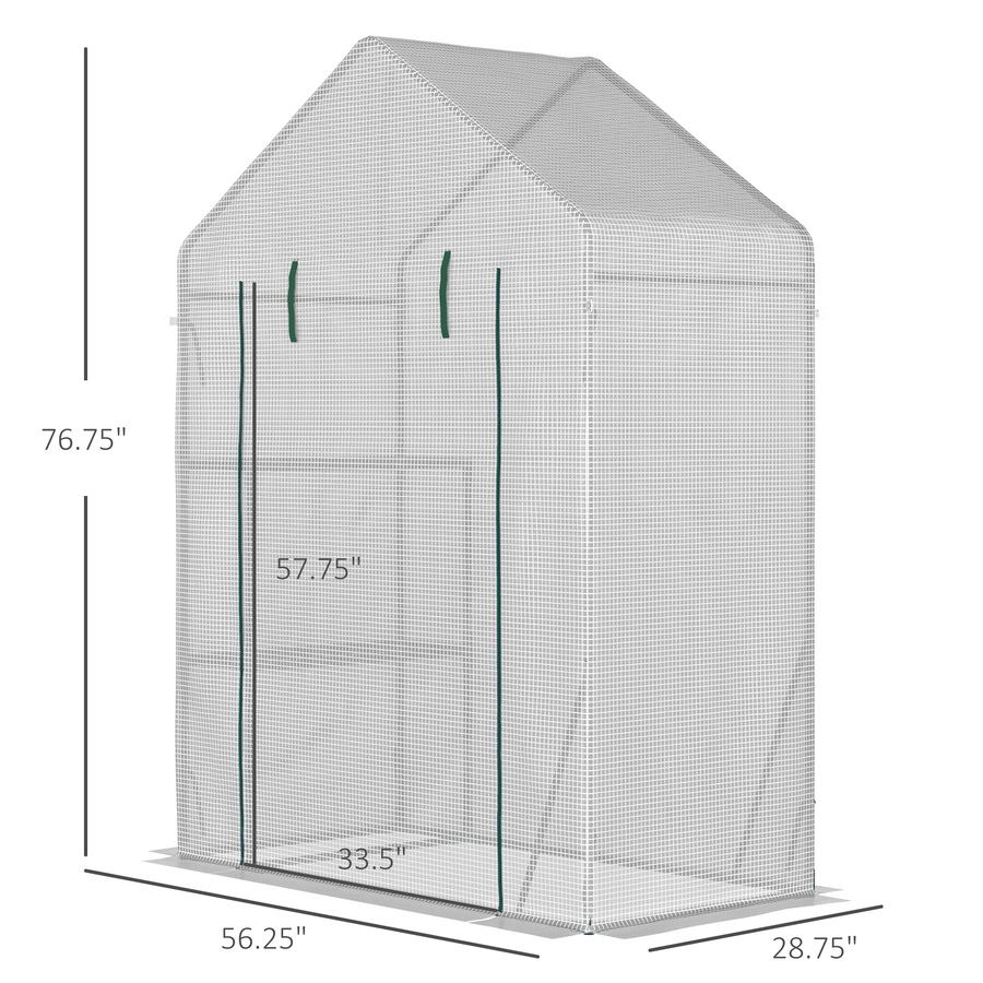 Image 993275_ALTMORE2.jpg, Product 993-275 / Price $84.99, Outsunny Walk-in Greenhouse for Outdoor, Portable Gardening Plant Hot House from Outsunny on TSC.ca's Home & Garden department
