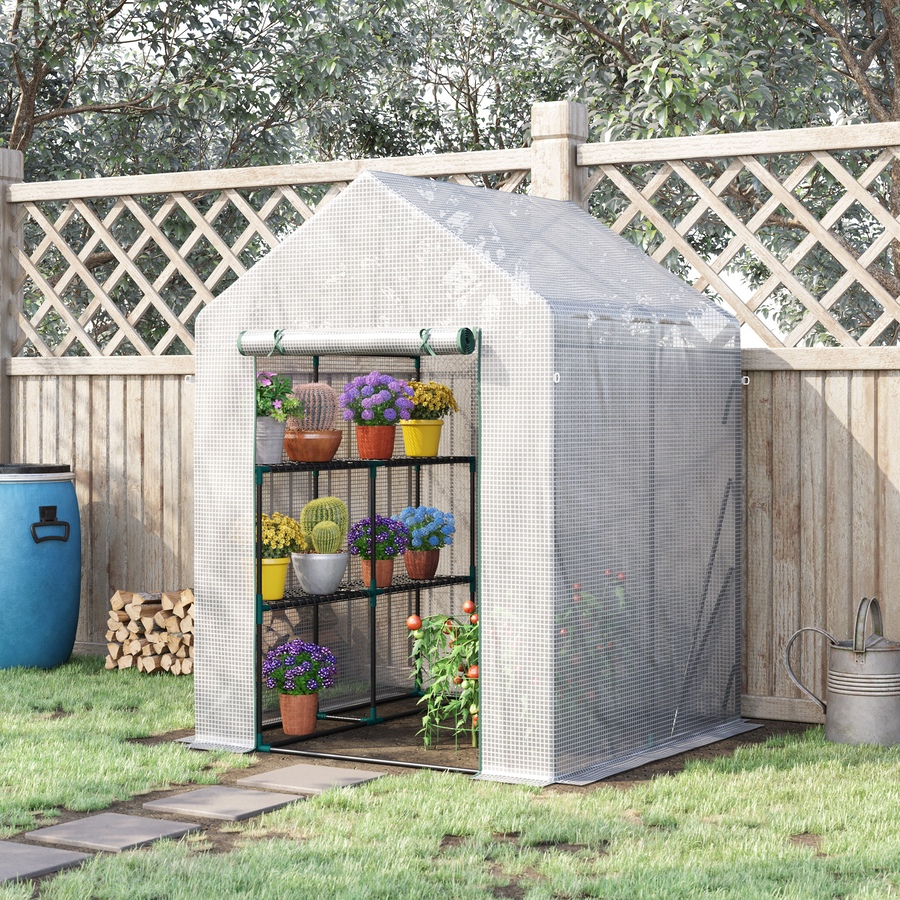 Image 993275_ALTMORE9.jpg, Product 993-275 / Price $84.99, Outsunny Walk-in Greenhouse for Outdoor, Portable Gardening Plant Hot House from Outsunny on TSC.ca's Home & Garden department