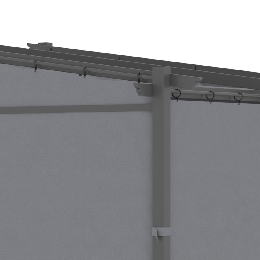 Image 993282_ALTMORE23.jpg, Product 993-282 / Price $339.99 - $364.99, Outsunny 10' x 10' Metal Pergola with Sliding Roof Canopy from Outsunny on TSC.ca's Home & Garden department
