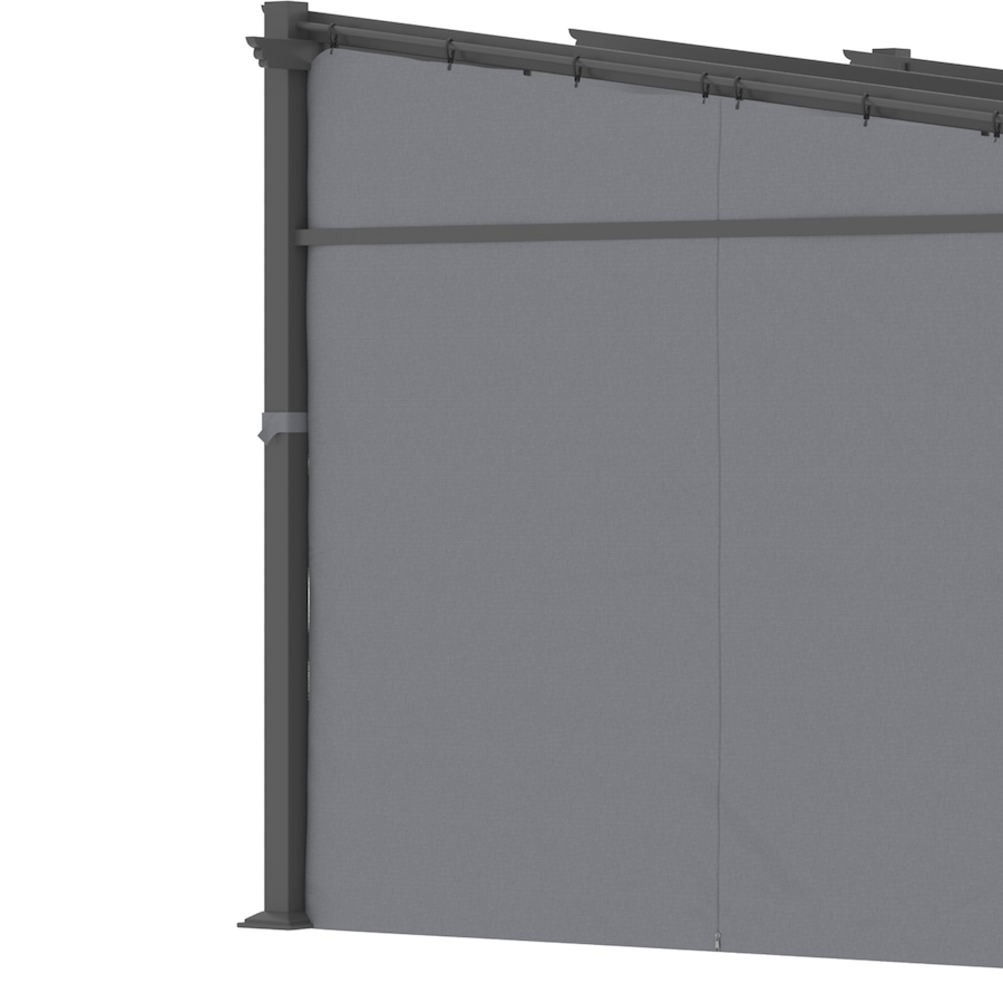 Image 993282_ALTMORE24.jpg, Product 993-282 / Price $339.99 - $364.99, Outsunny 10' x 10' Metal Pergola with Sliding Roof Canopy from Outsunny on TSC.ca's Home & Garden department