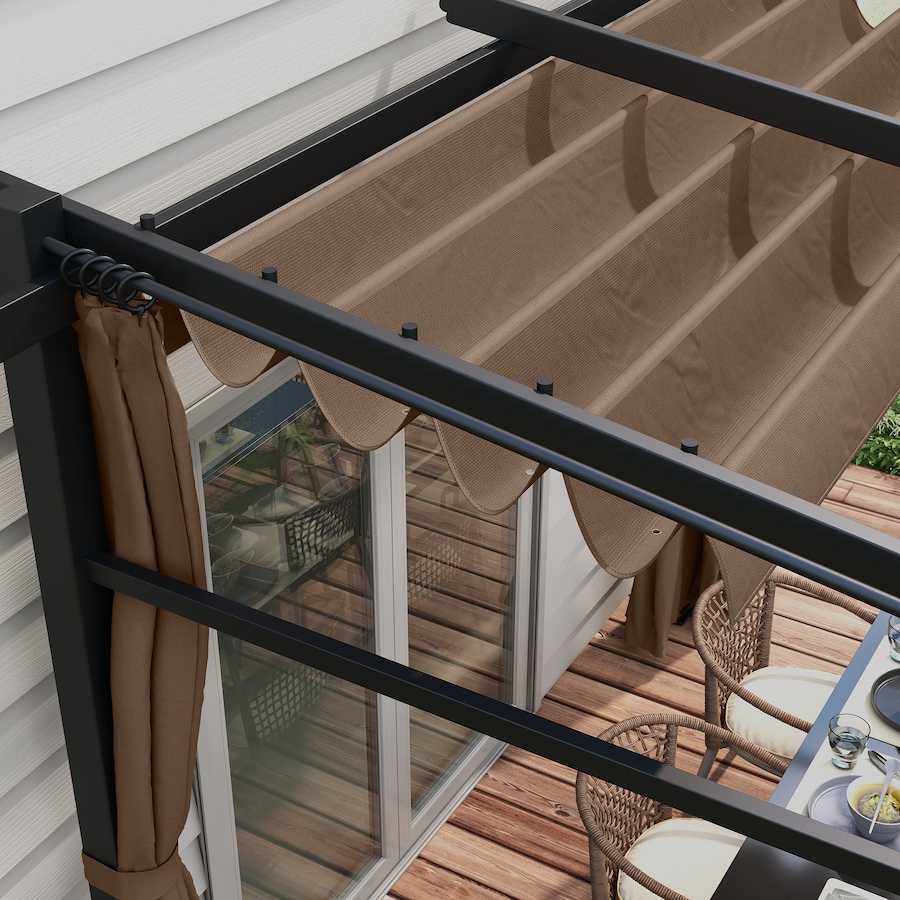 Image 993282_ALTMORE7.jpg, Product 993-282 / Price $339.99 - $364.99, Outsunny 10' x 10' Metal Pergola with Sliding Roof Canopy from Outsunny on TSC.ca's Home & Garden department