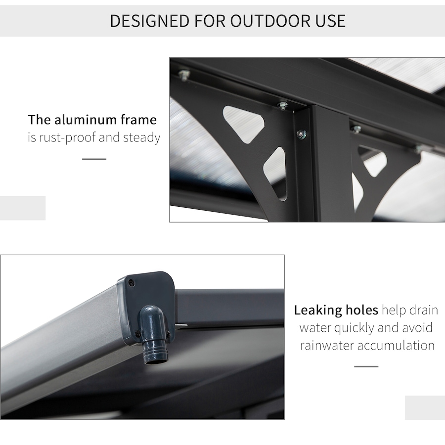 Image 993284_ALTMORE27.jpg, Product 993-284 / Price $494.99 - $519.99, Outsunny Outdoor Hardtop Pergola Gazebo for Patio with Adjustable Height from Outsunny on TSC.ca's Home & Garden department